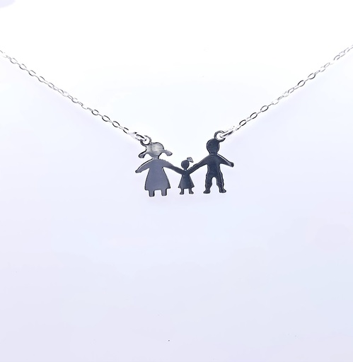 [2080622431008] GIA11601 Collar Plata Niña