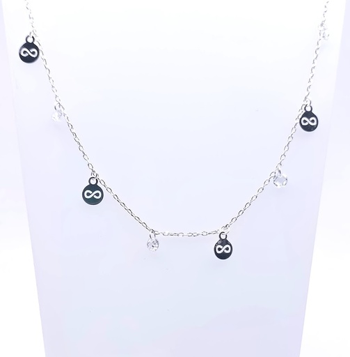 [2080622471004] GIA11720 Collar Plata Infinito