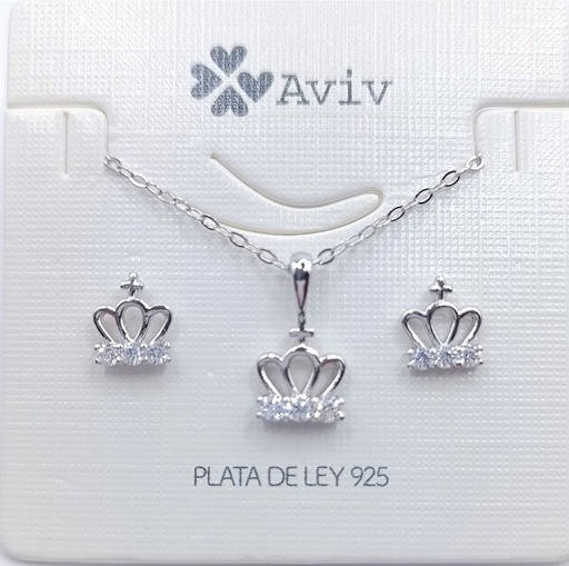 [2091210081451] SWE10356-09 Set Conjunto Cadena COrona