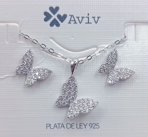 [2091210161450] YCHE044 Set Conjunto Cadena Mariposa