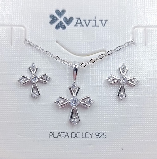 [2091210221451] SWE13465 Set Conjunto Cadena Cruz