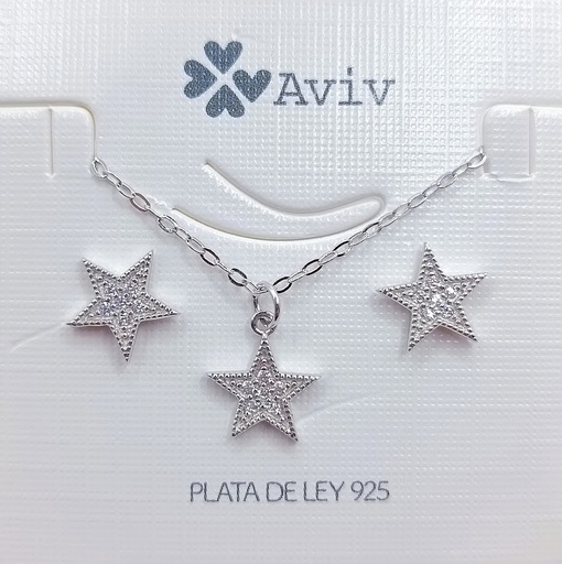 [2091210241459] SWE10801 Set Conjunto Cadena Estrella