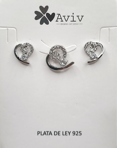 [2091213901008] SA0611 Set Conjunto Plata 