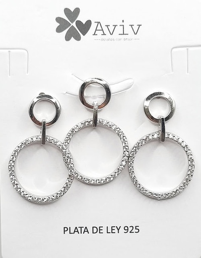 [2091217231002] SA5497 Set Conjunto Plata 