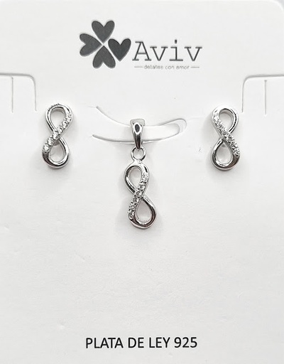 [2091217611002] SA5120 Set Conjunto Plata Infinito
