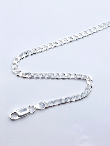 Cadena Plata Grumet Normal 100  