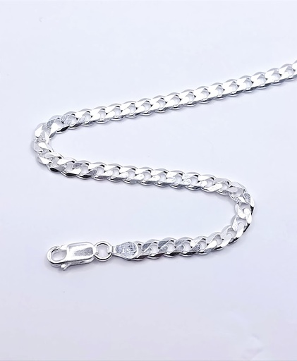 Cadena Plata Grumet Normal 120  