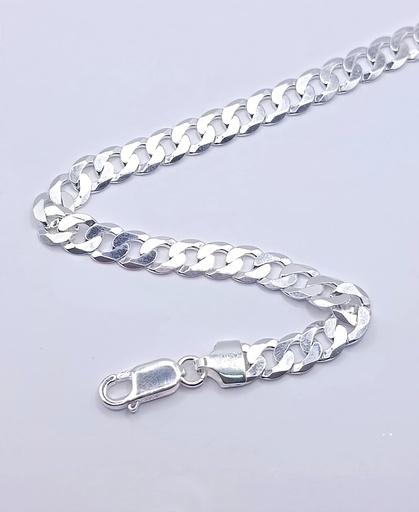 [GRUNO18060] Cadena Plata Grumet Normal 180  