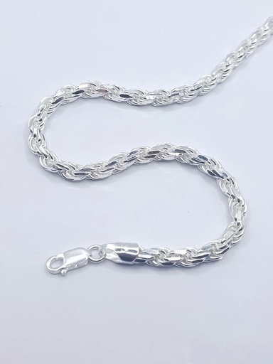 [TURFA12060] Cadena Plata Turbillon Facetado 120 