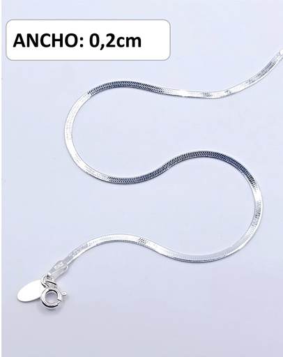 Cinta Plata Angosta CAF-MAG025L-GI-AM 