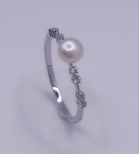 [2011320709908] YA-600S-RP Anillo Perla Rio