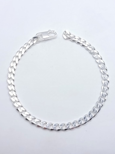 [2050317640220] Pulsera Plata Grumet UP 150x22cm