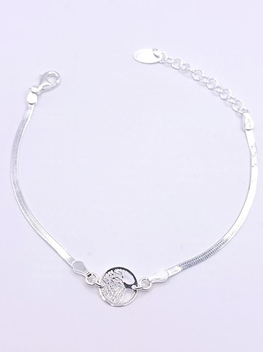 [2050611711008] Pulsera Plata BRN36479