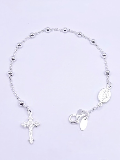 [2050611801006] Pulsera Plata BRN37820