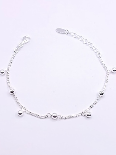 [2050611811005] Pulsera Plata BRN37862