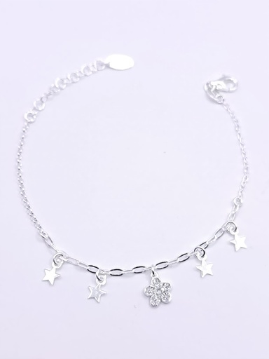 [2050611841002] Pulsera Plata BRN38026