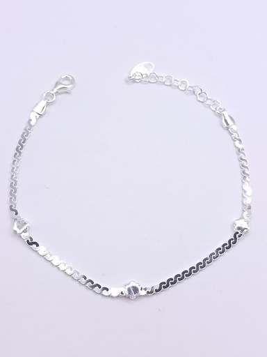 [2050612001191] Pulsera Plata BRN38452