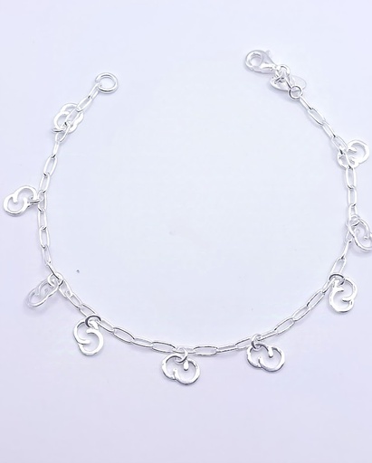 [2050612281197] Pulsera Plata XBR14410 