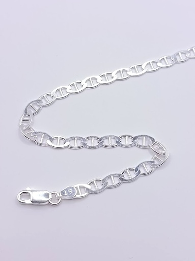 [GUCCI12060] Cadena Plata Gucci ø120
